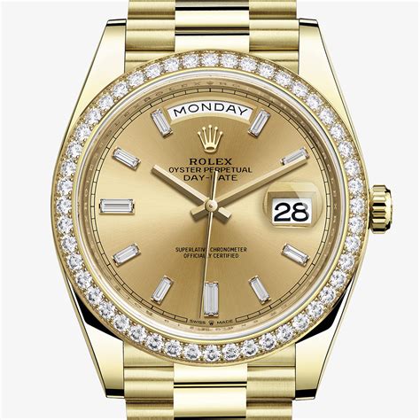 rolex day-date 40 yellow gold|Rolex oyster 40mm yellow gold.